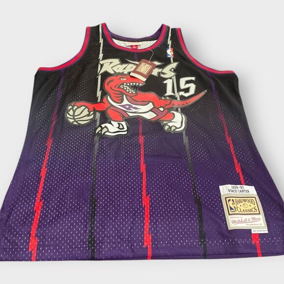 Mitchell & Ness Carter 98-99 Toronto Raptors Hardwood Classics Swingman Jersey - Picture 2 of 7